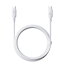 Кабель дата Baseus Silky Type-C to Type-C  1.2м Белый