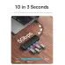 USB хаб Baseus UltraJoy 4in1 (USBA-USB3.0*4) Black, Черный