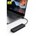 USB хаб Baseus UltraJoy 4in1 (USBA-USB3.0*4) Black, Черный