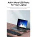 USB хаб Baseus UltraJoy 4in1 (USBA-USB3.0*4) Black, Черный