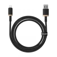Кабель Baseus Dura Lightning 1м Чорно-золотий Кабель Baseus Dura Lightning 1м Чорно-золотий