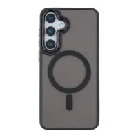 Чехол накладка Space MagSafe Samsung S721 (S24 FE) Черная