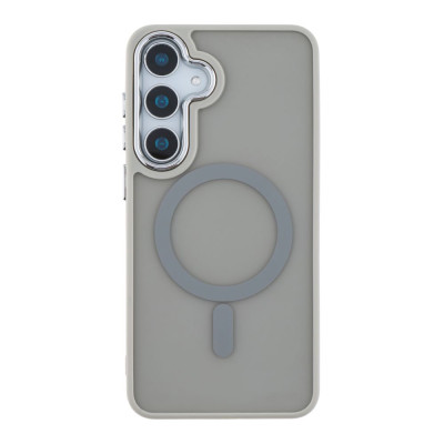 Чохол накладка Space MagSafe Samsung S721 (S24 FE) Сіра
