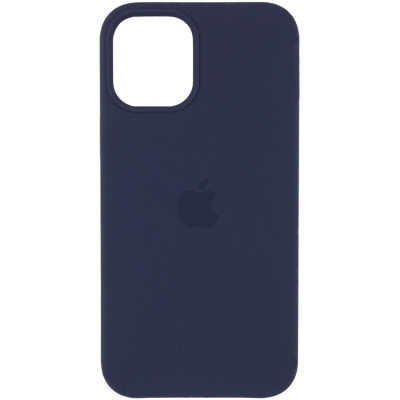 Чехол накладка HC iPhone 12 Pro Max Темно-синя (Midnight Blue)