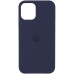 Чехол накладка HC iPhone 12 Pro Max Темно-синя (Midnight Blue)