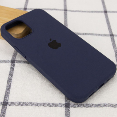 Чехол накладка HC iPhone 12 Pro Max Темно-синя (Midnight Blue)