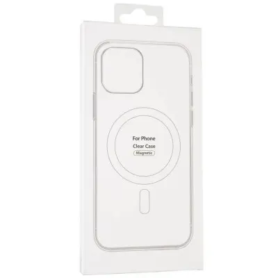Чохол Накладка Clear MagSafe iPhone 12/12 Pro Прозора Чохол Накладка Clear MagSafe iPhone 12/12 Pro Прозора