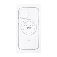 Чехол накладка Clear MagSafe iPhone 12 Pro Max Прозрачная