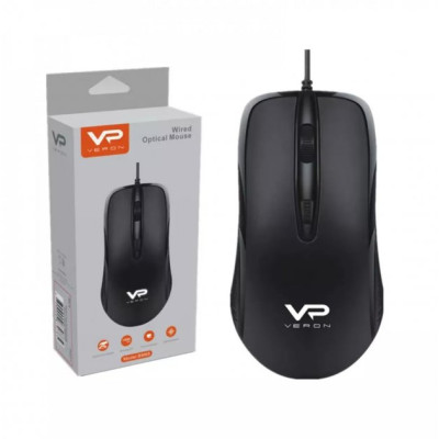 Проводная Мышь USB Veron BM 68 Black, Чёрный