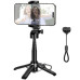 Монопод Bluetooth Tripod Hoco K27 Black, Чорний