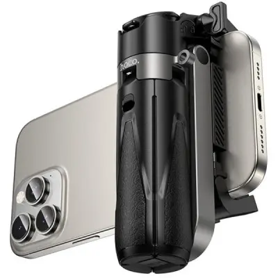Монопод Bluetooth Tripod Hoco K27 Black, Чорний