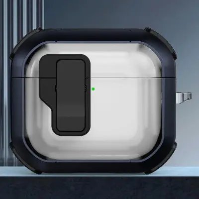 Чохол для навушників AirPods 4 Locking Button Зелений