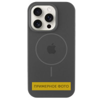 Чехол накладка HC MagSafe (AA) iPhone 16 PlusТемно-серая Чехол накладка HC MagSafe (AA) iPhone 16 PlusТемно-серая
