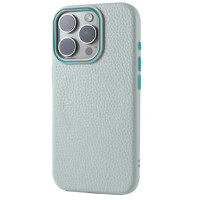 Чохол Накладка Syndee Magsafe iPhone 15 Блакитна Wave Blue