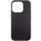 Чохол накладка Leather Case with MagSafe iPhone 13 Pro Max Чорна
