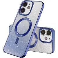 Чохол накладка Cosmic Shiny Magnetic iPhone 11 Синя