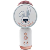 Караоке микрофон-колонка X3 White, Белая Караоке микрофон-колонка X3 White, Белая