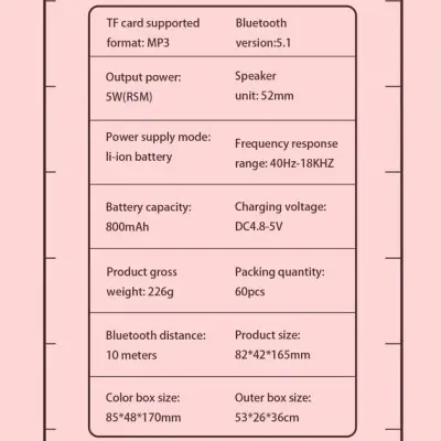 Караоке мікрофон-колонка X3 White, Біла Караоке мікрофон-колонка X3 White, Біла