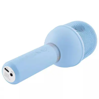 Караоке микрофон-колонка S8 Blue, Синяя Караоке микрофон-колонка S8 Blue, Синяя