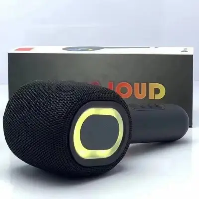 Караоке мікрофон-колонка KMC500 Black, Чорна Караоке мікрофон-колонка KMC500 Black, Чорна