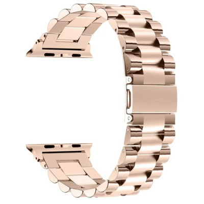 Ремешок Apple Watch 42мм (Steel Elegance) Металлический Розовое Золото