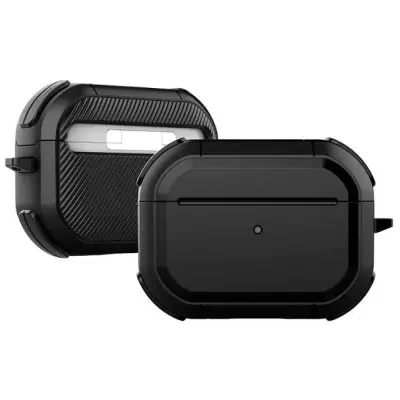 Чохол для навушників AirPods 4 Протиударний Black ed. Чорний