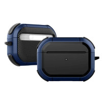 Чехол для наушников AirPods 4 Противоударный Black ed. Синий Чехол для наушников AirPods 4 Противоударный Black ed. Синий