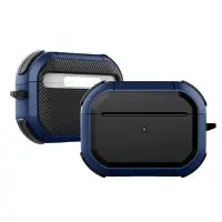 Чохол для навушників AirPods Pro 2/ AirPods Pro Протиударний Black ed. Синій