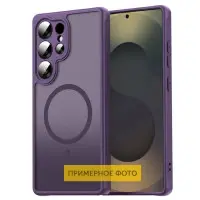 Чехол Накладка Bloom MagSafe Xiaomi Redmi Note 14 4G Фиолетовая