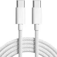 Кабель дата Type-C to Type-C (MQKJ3) 1м Білий