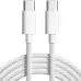 Кабель дата Type-C to Type-C (MQKJ3) 1м Белый