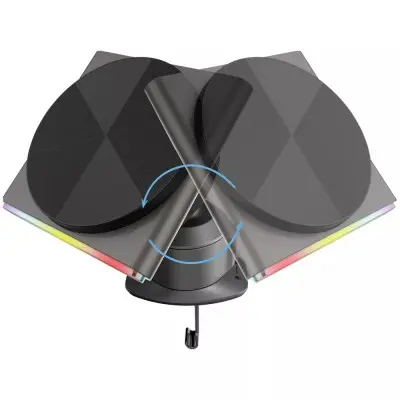 Автотримач Proove Neostorm QI2 15W Сірий