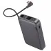 Універсальна мобільна батарея Повербанк Proove OverPower QI2 10000mAh 35W Сірий