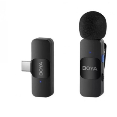 Бездротовий петличний мікрофон BOYA BY-V10 Type-C