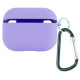 Чехол для наушников AirPods 4 Microfiber Сиреневый/Dasheen Чехол для наушников AirPods 4 Microfiber Сиреневый/Dasheen