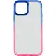 Чехол накладка Fresh sip iPhone 11 Розовый/ Синий
