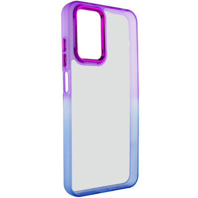 Чехол накладка Fresh sip Samsung A135 (A13) Синий/ Фиолетовый