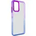 Чехол накладка Fresh sip Samsung A135 (A13) Синий/ Фиолетовый