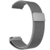 Ремешок Amazfit Bip (Универсальный 20мм) Миланская петля Космический Серый