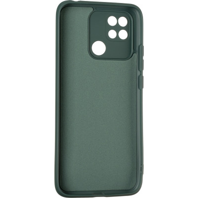 Чехол накладка Full Soft Realme C35 Зеленая
