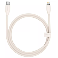 Кабель дата Baseus Jelly Type-C to Lightning 1.2м Рожевий Кабель дата Baseus Jelly Type-C to Lightning 1.2м Рожевий