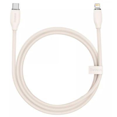 Кабель дата Baseus Jelly Type-C to Lightning  1.2м Розовый