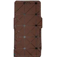 Универсальный чехол книжка 5.6" SC Широкоформатная Ромб коричневый Универсальный чехол книжка 5.6" SC Широкоформатная Ромб коричневый