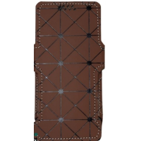 Чохол-книжка Універсальна 5.8" SC Ромб Коричневий