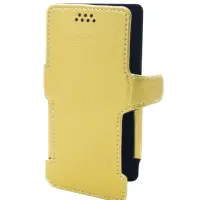 Чохол-книжка Універсальна 6.0" SC Золота Чохол-книжка Універсальна 6.0" SC Золота