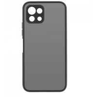 Чехол накладка Frame Matte Xiaomi Mi 11 Lite Черная Чехол накладка Frame Matte Xiaomi Mi 11 Lite Черная