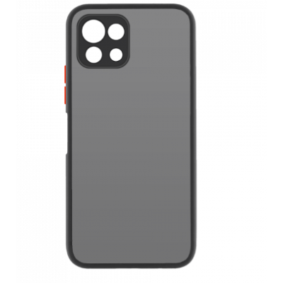 Чехол накладка Frame Matte Xiaomi Mi 11 Lite  Черная