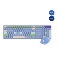 Клавіатура + миша бездротова Fantech Go WK895 Синій