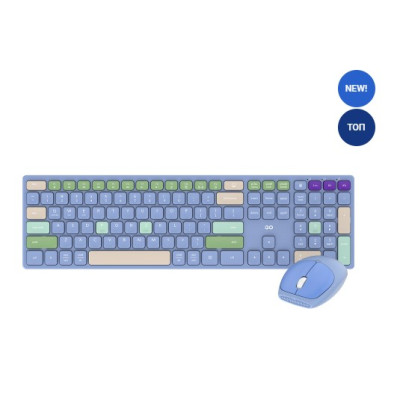 Клавиатура+мышь беспроводная Fantech Go WK895 Синий