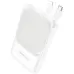 Універсальна мобільна батарея Повербанк Borofone BJ26 PD20W magnetic wireless fast charging 10000mAh біла, white